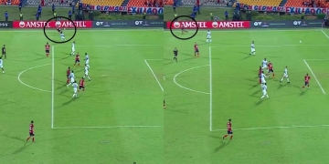 ¡Andrés Ricaurte y la mejor asistencia de la Libertadores en la goleada del DIM!