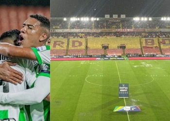 Desde Atlético Nacional también se quejaron por el estado de la grama de El Campín