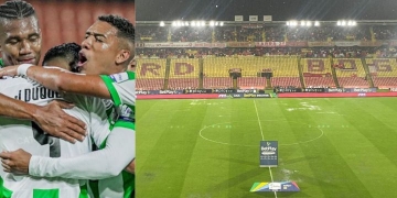 Desde Atlético Nacional también se quejaron por el estado de la grama de El Campín