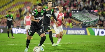 Santa Fe vs. Nacional: el motivo por el que es centro de burlas la hinchada Verdolaga