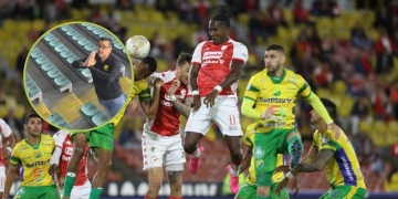 Presidente del Huila y la súplica que le hizo a sus hinchas, tras goleada de Santa Fe