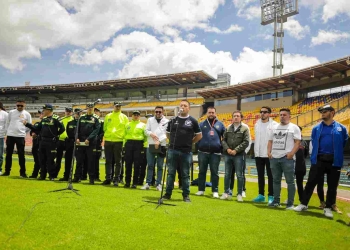 Sanciones y comparendos para los violentos del fútbol en Bogotá