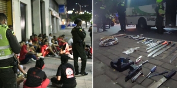 Barristas detenidos en Cali fueron dejados en libertad