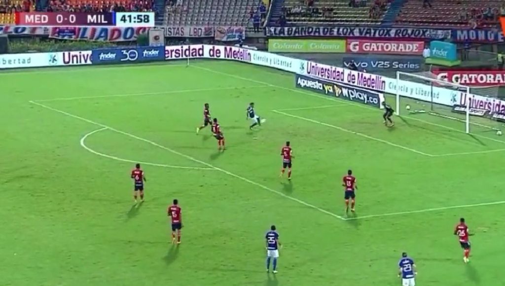 Beckham David Castro silenció el Atanasio con su primer gol como profesional