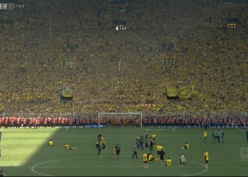 Reacciones de los hinchas del Borussia Dortmund por perder la Bundesliga