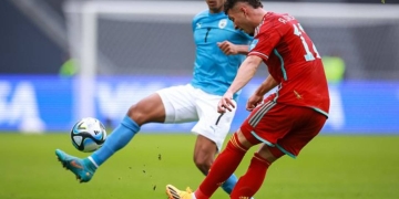 Colombia vence sobre la hora a Israel