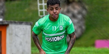 Y un día, Cristian Blanco volvió a jugar con Atlético Nacional