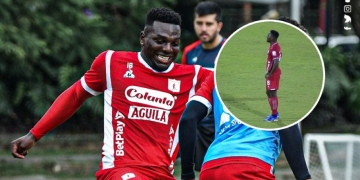 Daniel Mosquera y la frustración mientras espera por su momento