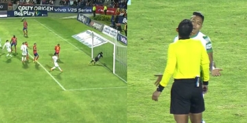 ¿Qué dicen los expertos sobre el gol anulado a Aguirre?