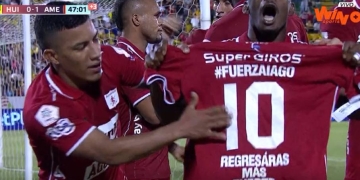 Quinto gol de Cristian Barrios y dedicatoria especial para Iago Falque