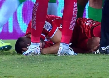 Se tiraron a Iago Falque en el Atanasio Girardot