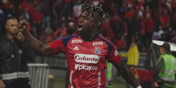 El gol con el DIM que Déinner Quiñones no celebraría