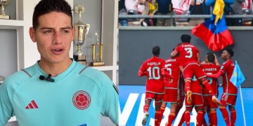 James Rodríguez: poniéndose en forma y mensaje para la Selección sub-20