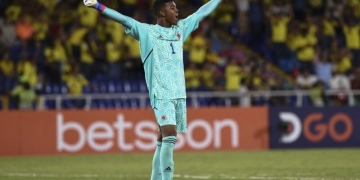 Luis Marquínez, el mejor de Colombia Sub-20 contra Israel