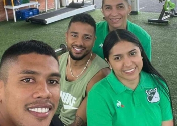 ¿Qué hace Yesus Cabrera en la sede del Deportivo Cali?