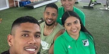 ¿Qué hace Yesus Cabrera en la sede del Deportivo Cali?
