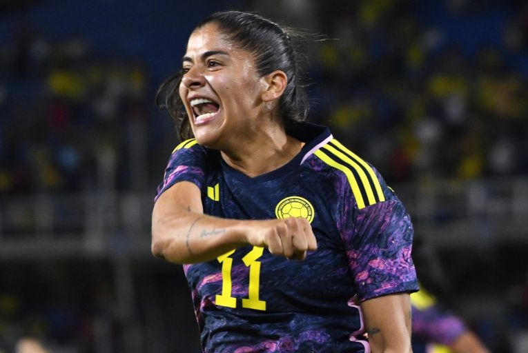 ¡50 goles!: Así fue el gol más reciente de 'Cata' Usme con Colombia Femenina
