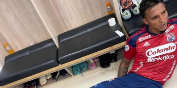 Así quedó el tobillo de Loaiza en la jugada más criticada de DIM vs. Millonarios