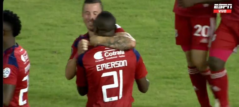 Emerson Batalla: El mejor del DIM y el gol después de una largo tiempo lesionado