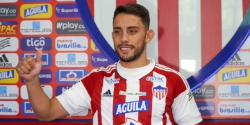 Gonzalo Lencina: "Junior es el más grande de Colombia, quiero ser campeón acá"