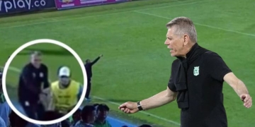 «Ma aruñó y me halo la camisa»: recogebolas de Águilas denunció a Paulo Autuori