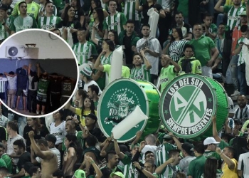 Hinchas de Atlético Nacional fueron detenidos en Paraguay