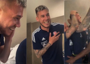 ¡Así celebró Juan Pablo Vargas el título de Millonarios! «Ese es mi hermanito»