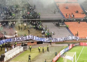 Mensaje para Benjamín Romero en el Atanasio post derrota en la final