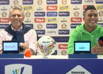 Seba Gómez y el gracioso momento en la rueda de prensa: ¿Cómo le va ejecutando penaltis?