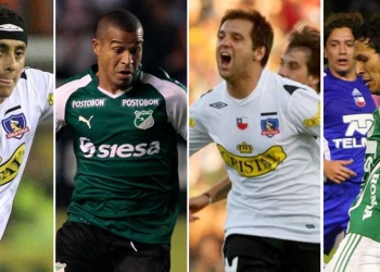 ¡Qué nombres! Jugaron en Deportivo Cali y Colo Colo