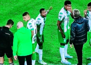 La actitud de Dorlan en la final por la que hasta alteraron la ficha de Nacional en Wikipedia