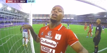 América de Cali y el raro autogol con la mano ante Chicó
