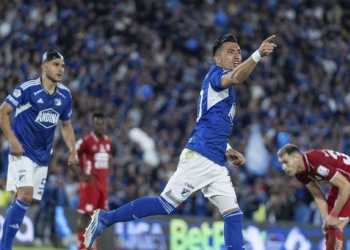 América pega y Millonarios responde. Primero Ramos, luego Uribe