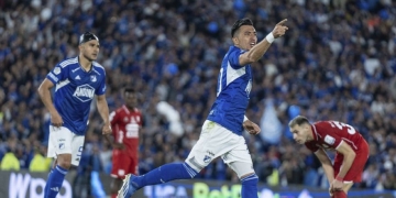 América pega y Millonarios responde. Primero Ramos, luego Uribe