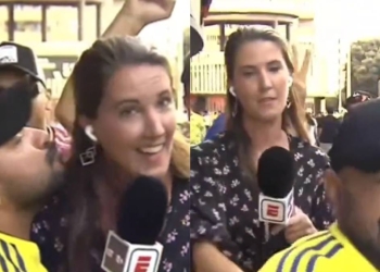 Gemma Soler envía mensaje de protesta al hincha que quiso darle un beso