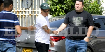 El exjugador del DIM que representa a Juanfer Quintero. ¡Y su tatuaje del Poderoso!