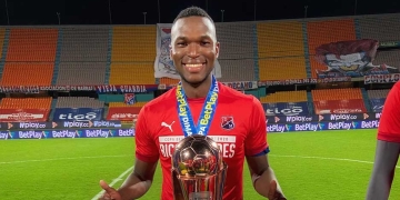 Los números de Víctor Moreno en Independiente Medellín