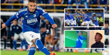 Larry Vásquez y los títulos de Millos: 2012 en la tribuna apoyando a su hermano y 2023 protagonista