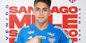 Oficial: Santiago Mele es portero del Junior de Barranquilla