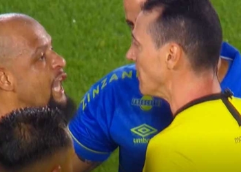 ¡Uy, Wilmar Roldán! Cara a cara con Felipe Melo y polémicas entre River y Fluminense