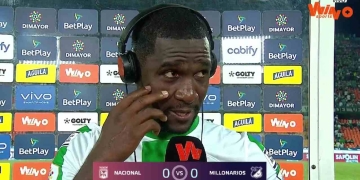 Cristian Zapata: "Nacional tiene para ganar en Bogotá" y "Nos faltó un punta"