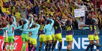 Desde la tribuna: Así se festejó el golazo de Vanegas frente a Alemania