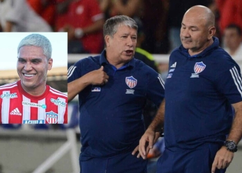 Juanfer Quintero le dio con todo al Panzer, mano derecha del Bolillo Gómez