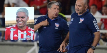 Juanfer Quintero le dio con todo al Panzer, mano derecha del Bolillo Gómez