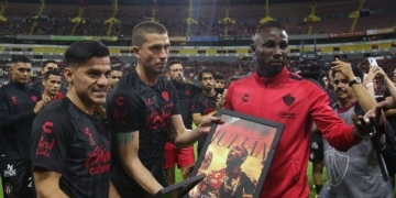 Video: Julián Quiñones, despedido como un ídolo en Atlas