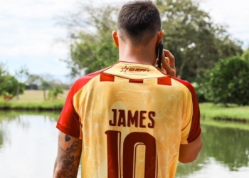 ¡James Rodríguez con la '10' del Tolima!