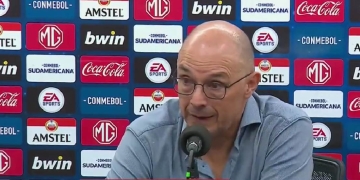 Alfredo Arias: Las quejas por el arbitraje y el tiempo perdido en DIM vs. San Lorenzo