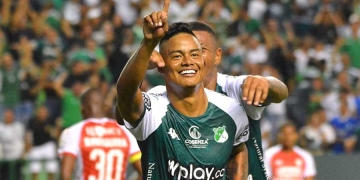 Chino Sandoval en el Cali: debut, gol, premio y triunfo verdiblanco agónico
