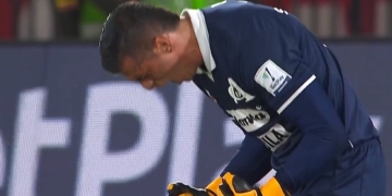 Jorge Soto: figura en su primer partido oficial con América