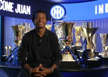 Lo primero de Cuadrado en el Inter y reacciones virales de los tifosi